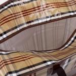 Сумка хозяйственная SHER на молнии, 73 л, 53?29?48 см, бежевая/коричневая