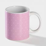 Кружка - хамелеон Доляна «Фламинго», 350 мл, керамика, розовая