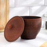 Горшок для запекания «Классика», 600 мл, красная глина