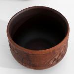 Горшок для запекания «Колос», 350 мл, красная глина