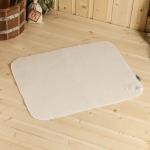 Набор для бани и сауны «Царь», 3 предмета: шапка, коврик, рукавица, «Добропаровъ»