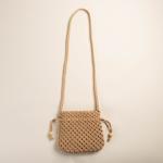 Сумка женская SL Home, ручное плетение, хлопок, длина ручек 55 см, 22?22 см