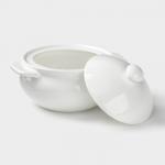 Горшок для запекания Wilmax, 350 мл, фарфор, белый