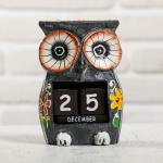 Календарь деревянный «Сова», 8.5?6?13 см
