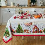 Набор новогодний «Этель. Новогодняя сказка»: скатерть 150?110 см ±3 см, с ГМВО, салфетки 40?40 см, 4 шт.