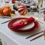 Набор новогодний «Этель. Новогодняя сказка»: скатерть 150?110 см ±3 см, с ГМВО, салфетки 40?40 см, 4 шт.