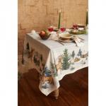 Набор новогодний «Этель» Forest animals: скатерть 150?110±2 см с ГМВО, салфетки 40?40 см, 4 шт.