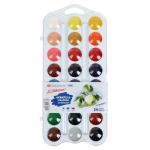 Акварель медовая «ЗХК. Я - Художник!», 24 цвета, без кисти, в пластиковой коробке