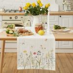 Дорожка на стол «Этель» Wild flowers, 40?149 см, 100% хлопок, репс 220 г/м?