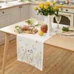 Дорожка на стол «Этель» Wild flowers, 40?149 см, 100% хлопок, репс 220 г/м?