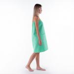 Полотенце банное Этель «Парео» с карманом 80?140 см цв.нежный лайм, 100% хл, вафля 240 г/м?