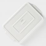 Блюдо для запекания Magistro «Бланш», 35.5?22 см, фарфор, белое