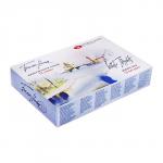 Акварель художественная в кюветах, 12 цветов ? 2.5 мл, ЗХК «Белые ночи», пластиковая палитра