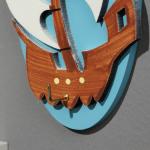 Вешалка настенная «Корабль», крючок декоративный, 15?8 см