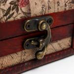 Набор шкатулок для украшений «Сундучок. Цветочное панно», дерево, 2 шт.