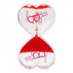 Гелевые часы «Я тебя люблю», антистресс, 7.5?13 см, красные