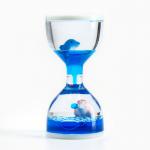 Гелевые часы, 10.5 х 5 см, антистресс, синие