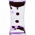 Гелевые часы, антистресс, 14 х 5.5 х 3.5 см, фиолетовые