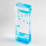 Гелевые часы, антистресс, 16.5?5.8 см, синие