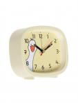 Будильник «Гусь», плавный ход, 12.5?10.5 см, жёлтый