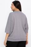 Блуза Вэнсдей (серая) Б14820-4М