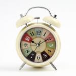 Будильник «Классика», дискретный ход, 11.5?16 см, от батарейки АА, бежевый