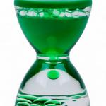 Гелевые часы, антистресс, 4.5 х 7 см, зеленые