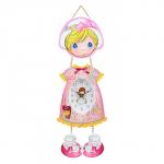 Детские настенные часы «Девочка», дискретный ход, 16?42 см