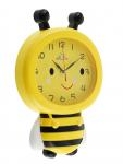 Детские настенные часы «Пчёлка», плавный ход, бесшумные, 37?27.5 см