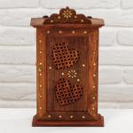 Ключница «Резные сердечки», 28?16?6 см, дерево