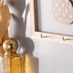 Настенные крючки декоративные «Ветки монстеры и две вазы», дерево, 2.5?20?20 см