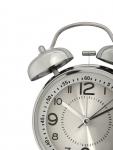 Будильник «Форган», дискретный ход, 17?11 см, от батарейки АА, серебро