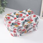 Набор шкатулок для украшений «Сундук. Тропики», картон, 3 шт.