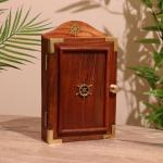 Ключница «Штурвал», 18?9?30 см, дерево шишам