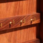 Ключница «Штурвал», 18?9?31 см, дерево шишам