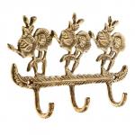 Ключница «Элегия», 18.5?12.5?3 см, латунь