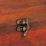 Набор шкатулок для украшений «Сундучок. С уголками», дерево, 2 шт.