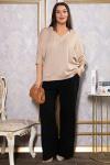 Блуза Вэнсдей (бежевая) Б14818-4М