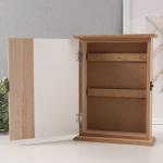 Ключница настенная «Отпечаток листьев. Ключи и сердце», дерево, 6 крючков, зелень, 6.5?20?26.5 см