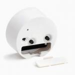 Будильник-часы настольные «Классика», 8?8 см, от батарейки АА, белый