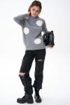 Свитер Зои (Серый)