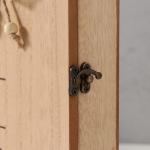 Ключница настенная «KEYS с сердечком и бантом», дерево, 3?19?25.6 см