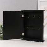 Ключница настенная «Горы. Закат», дерево, 6 крючков, 6?22?30 см