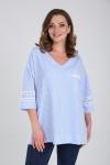 Блуза Modema 767/2 голубая полоска