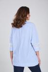 Блуза Modema 767/2 голубая полоска