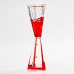 Гелевые часы «Сердце», антистресс, 5.5?17 см, красные