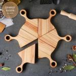 Доска для пиццы, 25?15 см, массив ясеня