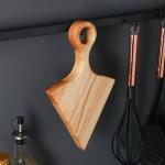 Доска для пиццы, 25?15 см, массив ясеня