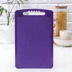 Доска разделочная Альт-Пласт, 32?20 см, пластик, МИКС