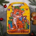 Доска разделочная «Счастья в дом», 29.5?21 см, дерево